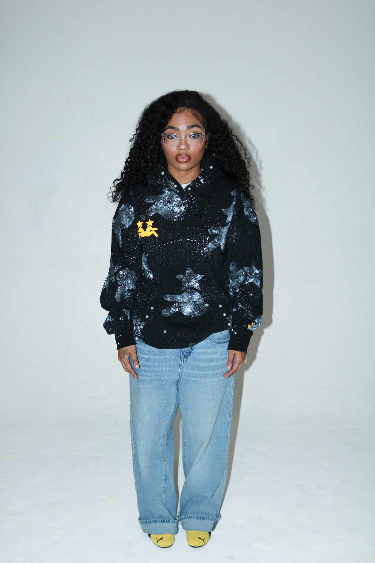Black Rebirth Pearl Hoodie