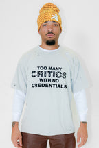 Off-White Critics Rhinestone Tee