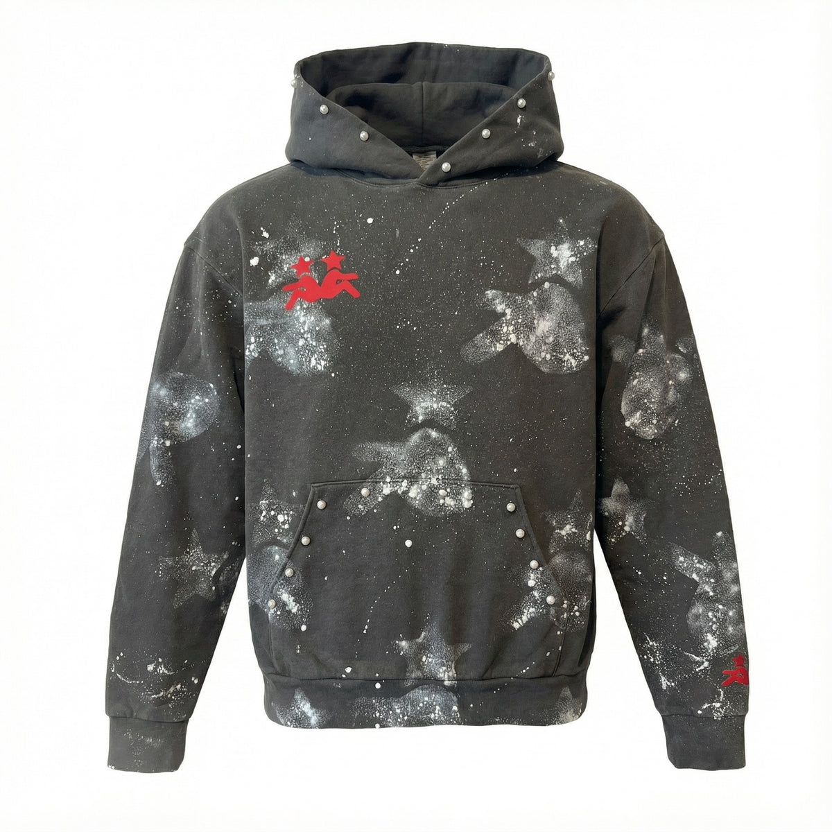 Grey Rebirth Pearl Hoodie